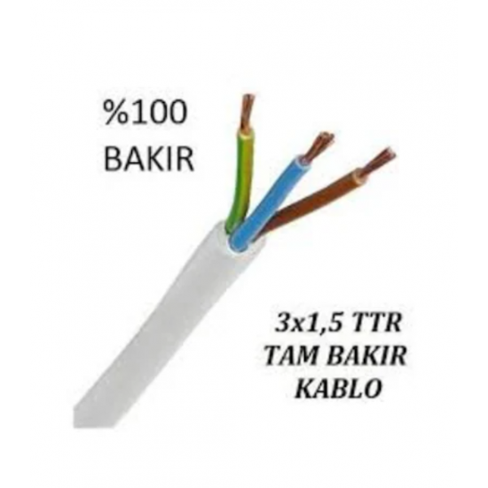 CMK H05VV-F 3G1.5 MM TTR 