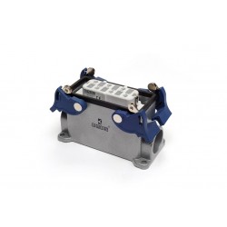 Metal 6 Kontak Duvar Tipi Priz 35A Yandan Girişli 4 Mandallı Çok Kontaklı 