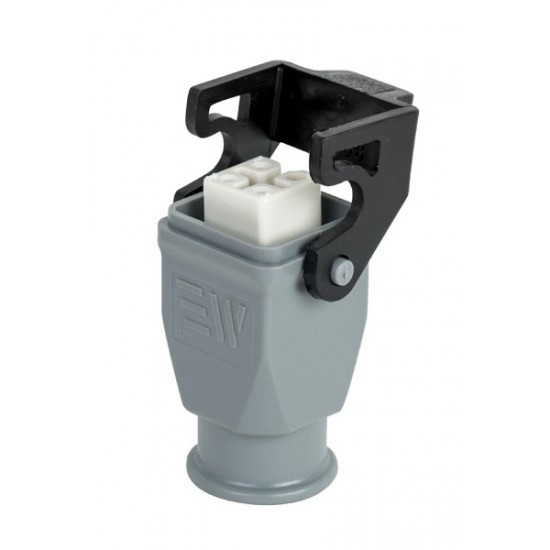 Mete Enerji 403072 4x10A 3P+E 220-240V IP65 Plastik Gövdeli Uzatma Prizi