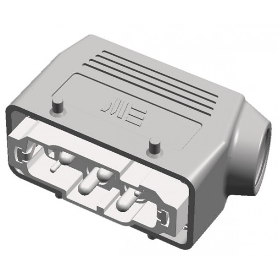 Mete Enerji 403423 4x80A+2x16A 4P+2P+E 400-690V IP65 Alüminyum Gövdeli Yan Girişli Fiş